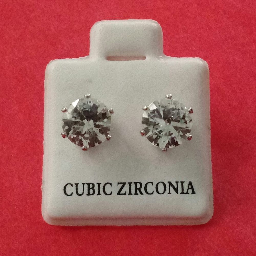 Cubic Zirconia Stud Earrings bundle